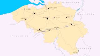 Topografie Referentiekaart België WDM Aardrijkskunde 1 [upl. by Persian]