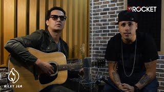 Nicky jam Ft El Profepiso21  Piensas En Mi  Versión Acústica  NickyJamPR [upl. by Wanfried]