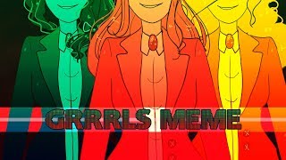 Grrrls Remix meme remake  HEATHERS [upl. by Artemed4]