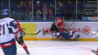 CanadaSlovakia 63  2013 IIHF Ice Hockey U20 World Championship 281212 [upl. by Almira]