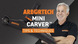 Power Carving Tips amp Techniques  Arbortech Mini TURBO [upl. by Seftton]