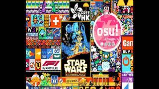 Star Wars  osu rplace 2022 timelapse rstarwarsplace rosuplace HQ [upl. by Marchal]