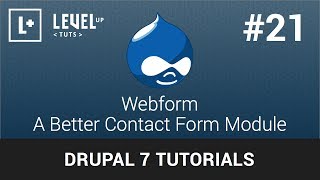 Drupal Tutorials 21  Webform  A Better Contact Form Module [upl. by Hochman158]