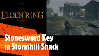 Elden Ring Stonesword Key in Stormhill Shack [upl. by Ahsinan]