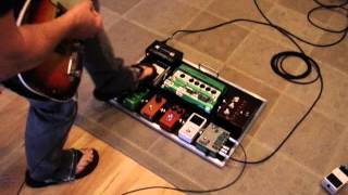 LA SOUND DESIGN ANDY SUMMERS INSPIRED PEDALBOARD [upl. by Yeliac]