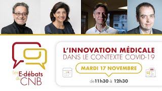 Edébats du CNB  L’innovation médicale dans le contexte Covid19 [upl. by Liva]