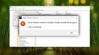 Fix Ryzen Master Unable to Initialize Solution [upl. by Anirtap]