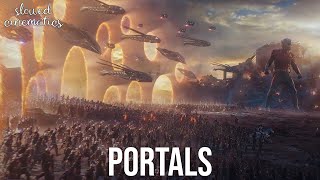 Avengers Endgame  Portals  SLOWED  REVERB  Alan Silvestri [upl. by Deena]