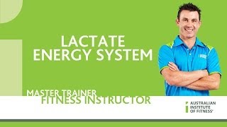 Lactate Energy System [upl. by Adoree756]