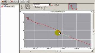 Viewing OTDR Traces Using Traceview Software [upl. by Nocaj73]