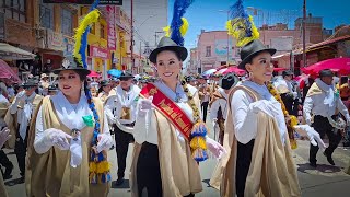 Morenada Central Comunidad Cocani primer convite rumbo al Carnaval de Oruro 2024 [upl. by Magena]