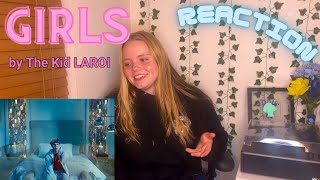 The Kid LAROI  GIRLS Official Video REACTION [upl. by Ellett]