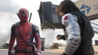 Deadpool Joins the Civil War Airport Battle [upl. by Kimberlee717]