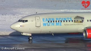 Eurobonus SAS B737 LNRPM  Germany BerlinTegel 291214 [upl. by Kramer439]