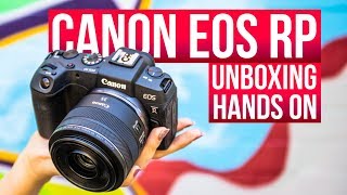 NEW Canon EOS RP  Unboxing and first impressions review [upl. by Aniaz134]