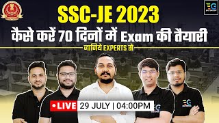 SSCJE 2023 70 दिनों में exam कैसे निकलेगा  Complete Strategy जानिये EAD Experts से [upl. by Adorl879]