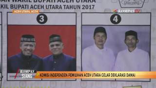 Janji Deklarasi Damai 4 Paslon Cabup Aceh Utara [upl. by Isidora]