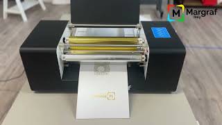 Stampante a foil Mod MGIGOLD Printer [upl. by Tnattirb]