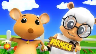 Georgie Porgie Pudding and Pie  Kids Cartoon amp Rhymes by Farmees  Fun Learning for Children [upl. by Yeltrab405]