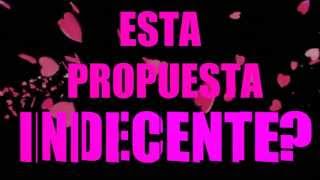 Romeo Santos  Propuesta Indecente Lyric Video [upl. by Jobey114]