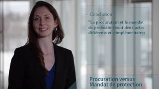 Le mandat de protection versus la procuration  Notaire [upl. by Drhcir]