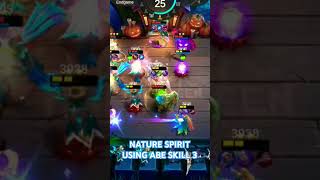 NATURE SPIRIT LEOMORD USING ABE SKILL 3  MLBB  MAGIC CHESS alwayswinsynergy mlbb [upl. by Ahsial]