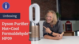 Kachel ventilator en luchtreiniger in één  Unboxing Dyson Purifier Hot  Cool Formalehyde™ HP09 [upl. by Eisset588]