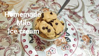 Homemade Milo ice creamMilo ice creamice cream [upl. by Porty]