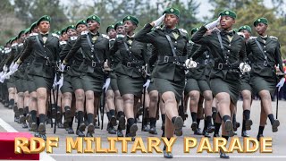 Another colourful military parade by Rwanda Defence Force  Officer Cadets Pass Out [upl. by Veron]