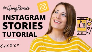 Beginner Instagram Stories Tutorial [upl. by Efinnej997]