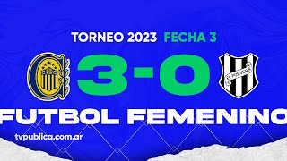 Rosario Central vs El Porvenir Fecha 03 Copa de la Liga Profesional Femenina YPF 2023 [upl. by Amej373]