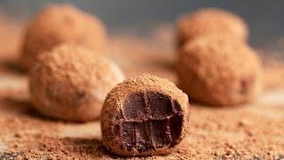 Easy Chocolate Truffles 4 Ways [upl. by Mervin218]