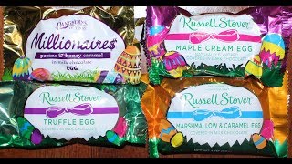 Russell Stover Maple Cream Truffle Marshmallow amp Cream and Pangburn’s Millionaire Review [upl. by Sibel]