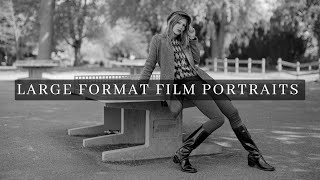 Large Format Film Portraits Toyo 45a amp Ilford FP4 [upl. by Terces]