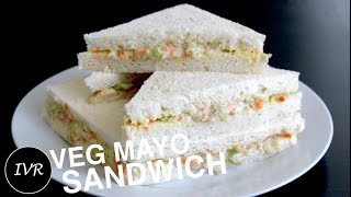 Mayonnaise Sandwich Recipe  Veg Mayo Sandwich  Easy amp Quick Mayo Sandwich  Sandwich Recipe [upl. by Gaudette]