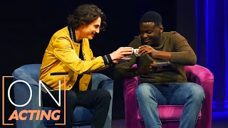 Timothée Chalamet and Daniel Kaluuya on How They Got into Acting  On Acting [upl. by Also]