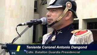 Cómo vive una ceremonia un soldado del Batallón Guardia Presidencial [upl. by Mechling427]