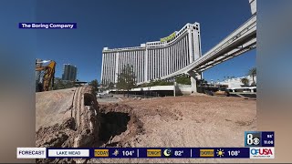 Las Vegas Loop tunnels reach Encore Westgate [upl. by Psyche]