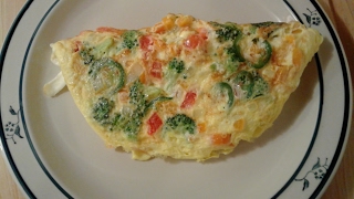 Omelette receta facil [upl. by Demmy961]