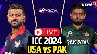 ICC World Cup 2024  Pakistan Beat USA In Super Over  ICC T20 World Cup 2024  N18L [upl. by Omsare374]