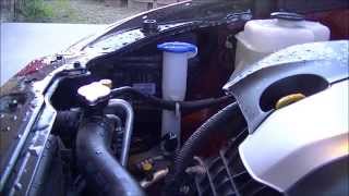 Hyundai Sonata 2011 Coolant Service Drain Flush And Replacement Refill Part 2 [upl. by Tat933]