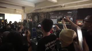 Framtid Live at Crust Invasion 2018 Indonesia part 2 [upl. by Bazil]