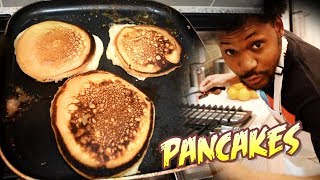 PANCAKE BREAKFAST LIKE YA MOMMA USED TO MAKE  Cooking With Kenshin 6 [upl. by Burleigh]