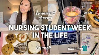 NURSING SCHOOL WEEK IN THE LIFE  weekly vlog 🤍 [upl. by Eldrida]