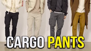 My 7 Favorite Cargo Pants amp How to Style Them  Men’s Outfit Inspiration [upl. by Alit]