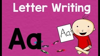 Learn to write the letter Aa [upl. by Adni228]