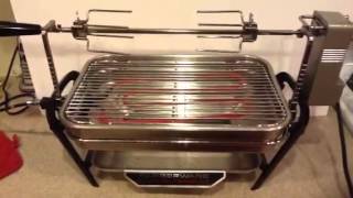 Farberware electric Rotisserie Broiler Grill Kabob Skewers [upl. by Mazonson]