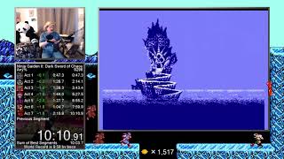 Ninja Gaiden II NES speedrun in 1010 by Arcus [upl. by Ardnuasac518]