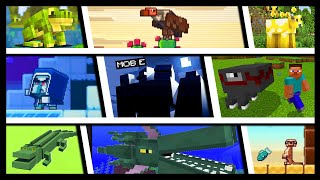 VEJAM TODOS OS MOBS QUE PERDERAM AS VOTAÇÕES DO MINECRAFT [upl. by Aleemaj]