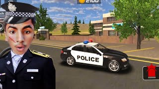 Police 🚨 Car Simulator Game Police Station ⛽ New Police 🚓 Police 🚨 Police wali Gadi Car Simulator [upl. by Sitruk191]